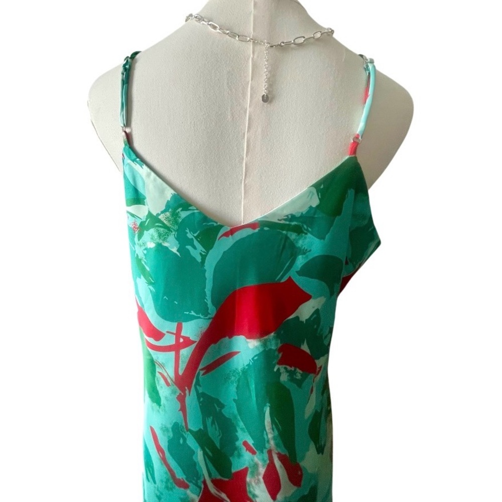 💚 Easel Satin Floral Slip Dress – sizes M, L NWT - Picture 7 of 14
